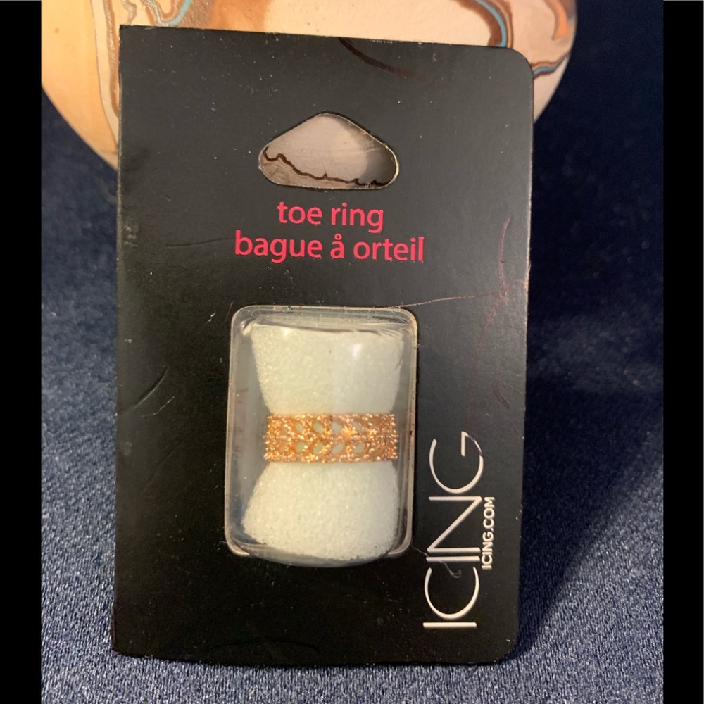 NEW Two Icing Adjustable Toe Rings - Picture 2 of 3